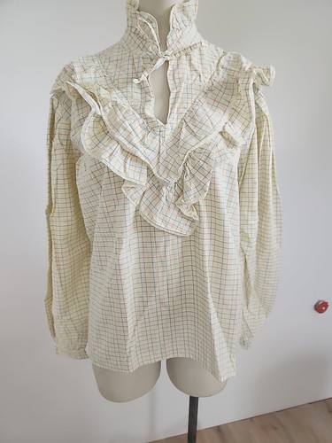Pur vintage ancienne - , blouse
