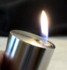 BRIQUET Ancien * BRAUN T2 * Vintage Gas Desk LIGHTER Feuerzeug Accendino