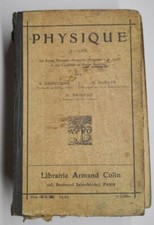 Rare Livre Ancien Physique à