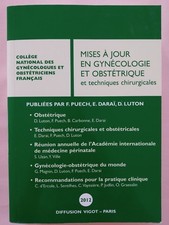 Mises à jour en gynécologie et obstétrique et techniques chirurgicales, F.PUECH