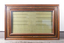 ⚜️ Grande Vitrine En Bois Médaillier Cadre D'Exposition Époque 1900