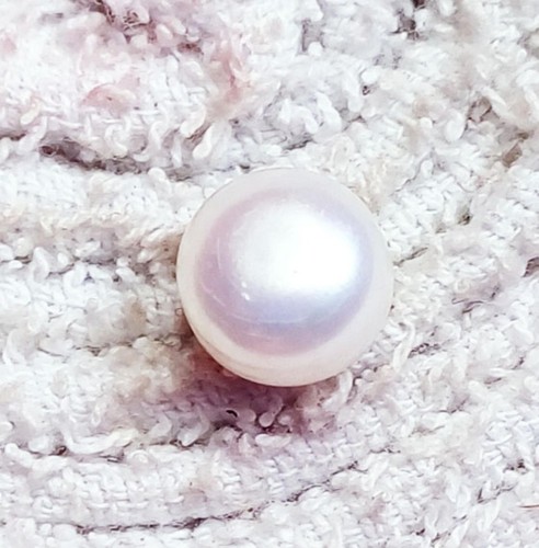 Gemme perle naturelle blanche - gemme,