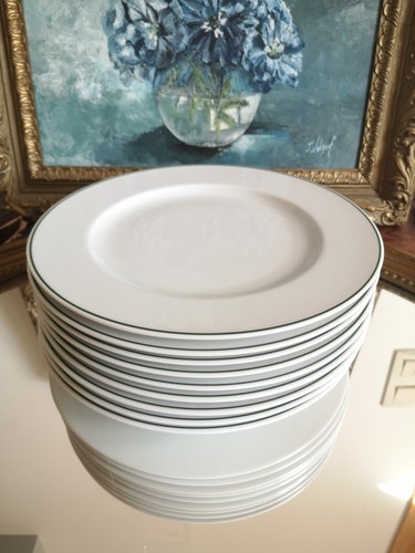 Assiettes plates porcelaine - plates,