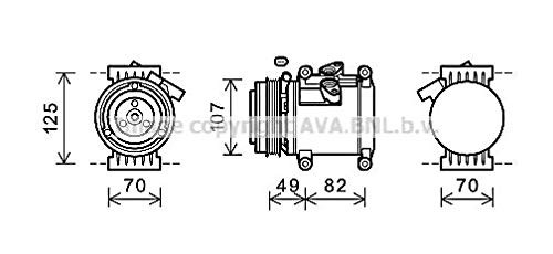 Compresseur neufs ava ctk039 - neufs,