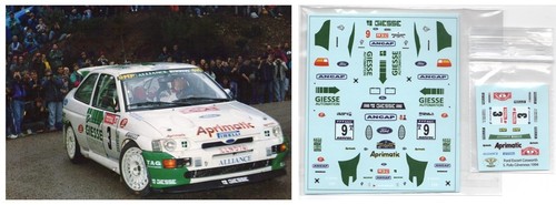 Decals ford escort - 1/43,