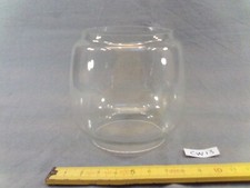 Verre Neuf de lampe tempête en verre clair H: 8,3 cm lampe à pétrole (CW13)