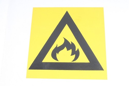 Panneau attention incendie - panneau,
