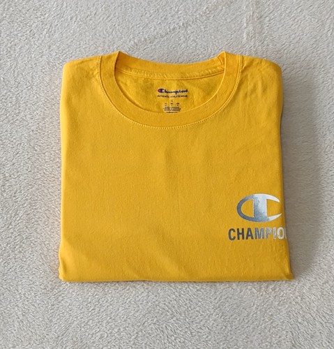 Shirt champion jaune taille - t-shirt,