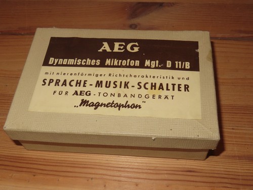 Magnétophone aeg b - d,