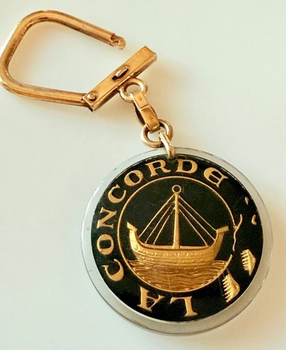 Porte clé bourbon concorde - porte,