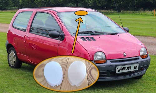 Cache plafonnier - 🚗1,