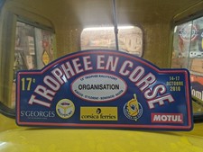 PLAQUE DE RALLYE 17 ème