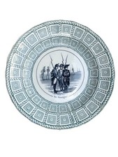 Assiette parlante Militaire