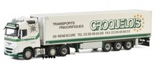 WSI - Camion avec remorque frigorifique Volvo FH GL 6x2 aux couleurs du trans...