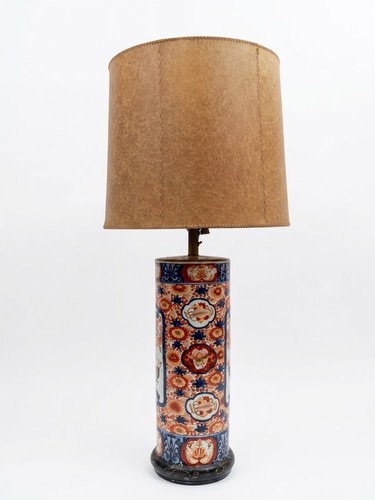 Lampe japonaise porcelaine - japonaise, en