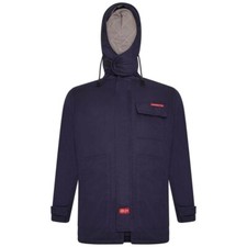 Neuf Dickies Marine Feu Résistant Poids Lourd Décontracté Ou Travail Veste