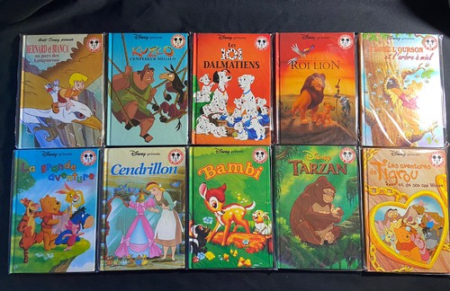 Lot disney ancien livre - bd,