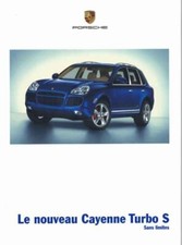 Catalogue Brochure Porsche Cayenne Turbo S 10/2005 France