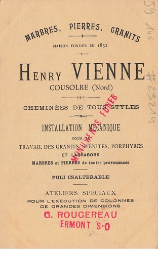 Cousolre 23214 publicite - #23214,