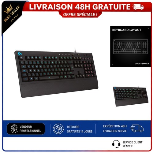 Logitech g213 prodigy clavier - prodigy,