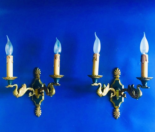 Paire appliques empire - paire, d’appliques