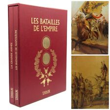 [NAPOLÉON] LES BATAILLES DE L'EMPIRE - 2 VOLUMES - TRÉSOR DU PATRIMOINE