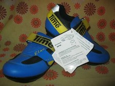 Ancienne PAIRE de CHAUSSURES de VELO TIME ELAN T40 Cycling Team Cyclo Maillot