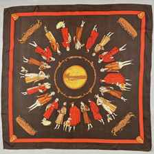 Magnifique foulard vintage " Aquascutum  London  "