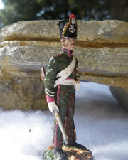 Rare SOLDAT MEDAILLER FRANKLIN MINT:  Le Brigadier de CHASSEURS à CHEVAL