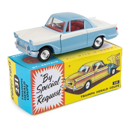 Corgi triumph herald coupé - corgi,