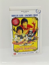 VHS - Bruce Lee Jackie Chan - Les Plus Beaux Combats D'arts - René Château 