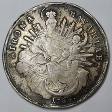 RARE Monnaie Argent, 1 Thaler