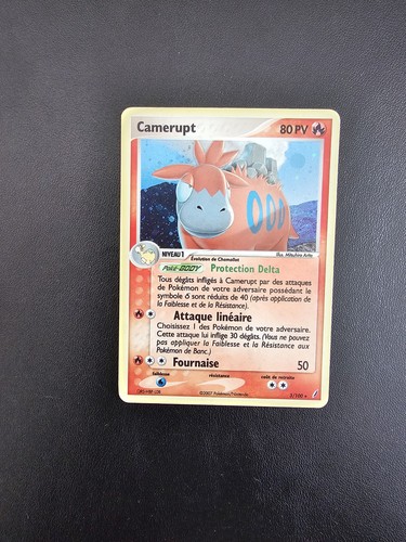 Carte pokémon camerupt - pokémon, 3/100