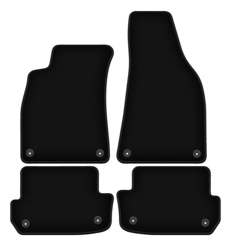 Tapis sol velours noir - tapis, de