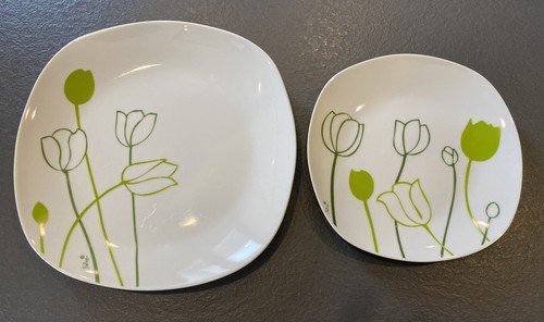 Lot assiettes en - 24,