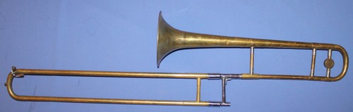 Trombone ancien laiton avec - ancien,