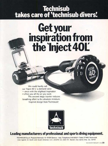 1979 technisub print inject - ad,