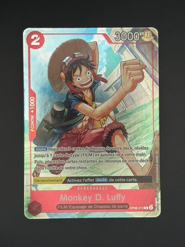 One piece luffy op06 013 - one, rare