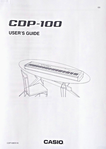 Casio cdp 100 digital - casio, cdp-100