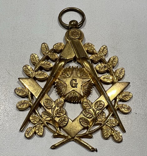Ancien bijou maconnique avec - bijou,