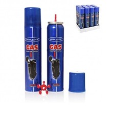 X Ensemble De 12 Pièces Bombonne De Gaz Rechargeable 300ml Pour Briquets DFH