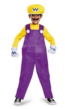 Wario Costume Outfit Jumpsuit