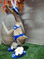 canard de bali fait main teck