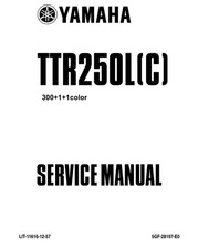 MANUEL ATELIER REVUE RÉPARATION PDF YAMAHA TTR-250-MANUAL ATELIER-ENG 