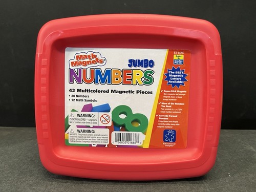 Alpha magnets jumbo - alpha, numbers