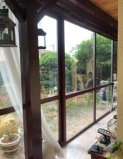 Baie vitrée véranda aluminium