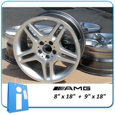 Original Jantes Mercedes W211 E55 AMG 8+9 " x 18 " w210 A2114012602 A2114012702