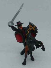 Ancienne Figurine PVC DISNEY BULLY* ZORRO ET SON CHEVAL TORNADO