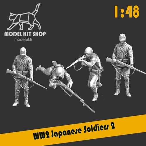 Figurines ww2 soldats - 1:48,