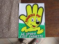 AUTOCOLLANT LA MAIN  PIF LE